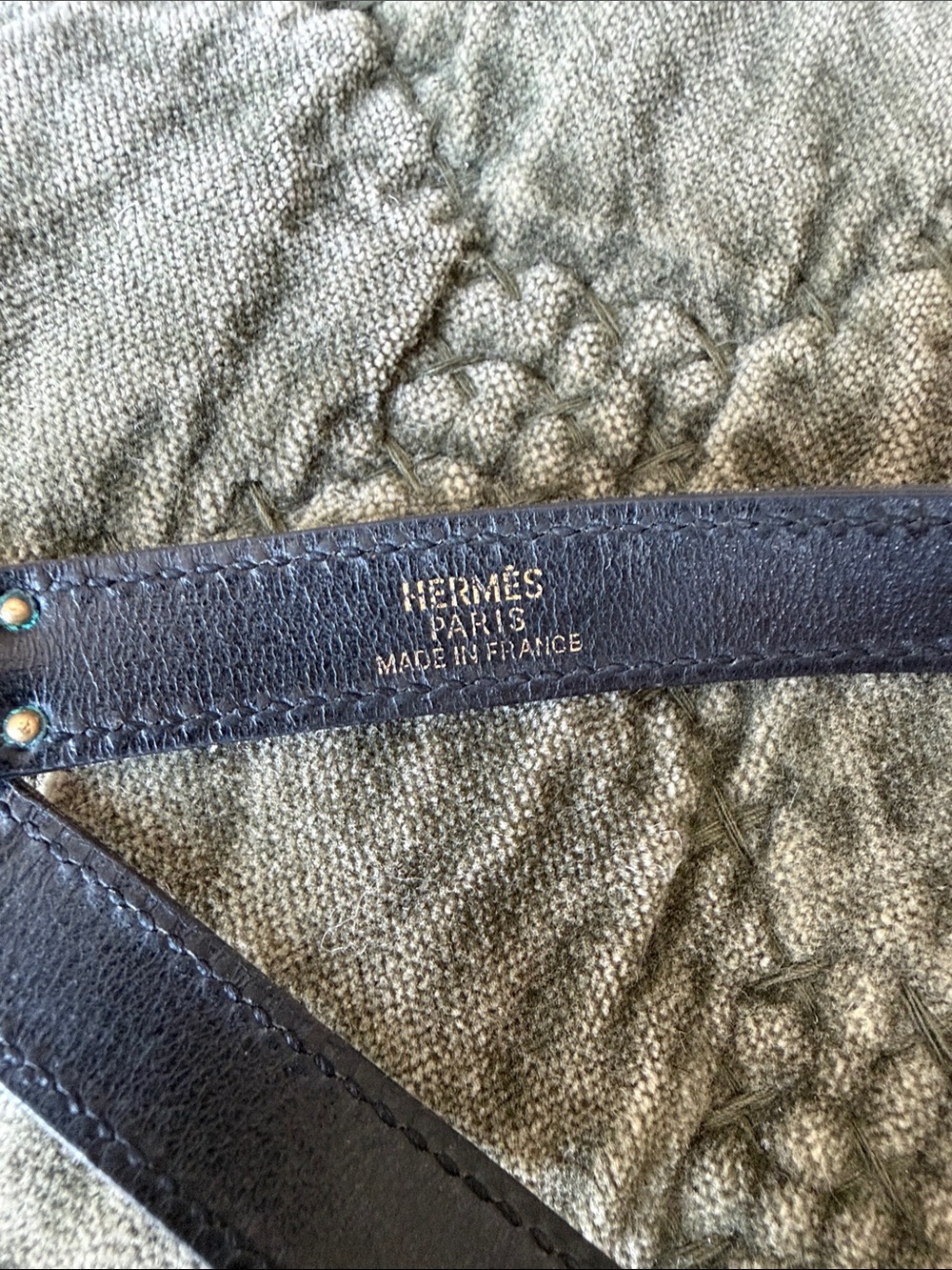 Hermes Black Kelly Necklace - Picture 3 of 3